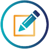 pencil to paper icon with download to letter of medical necessity